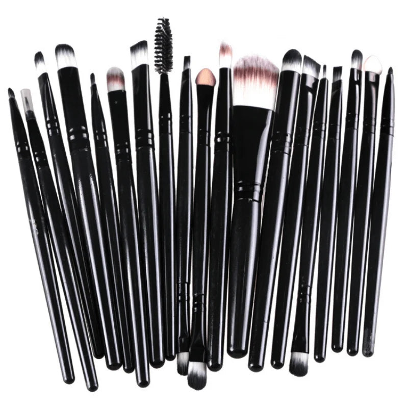 20-Piece Professional Makeup Brush Set – Soft Blending Brushes