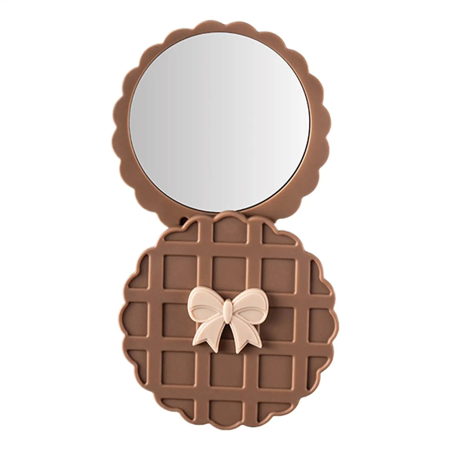 Double-Sided Compact Pocket Mirror – HD & Magnifying