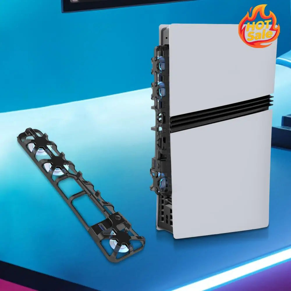 External Cooling Fan for PS5 Pro – 3-Fan Quiet Console Cooler