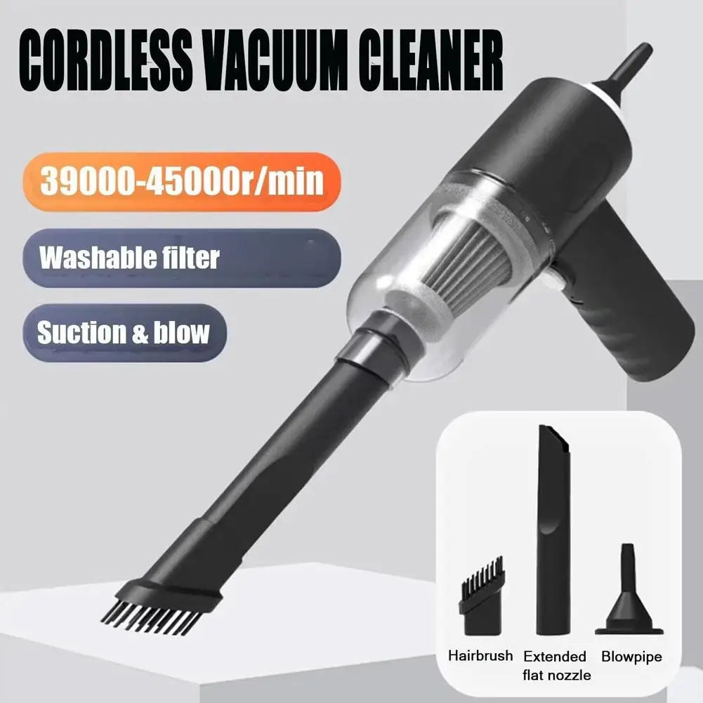 Car Vacuum Cleaner Portable Small Vacuum Cleaner For Multi Purpose Vehicles Small Household Pump Handheld Car Vacuum Cleaner Peaceful Pleasures Health and Wellness