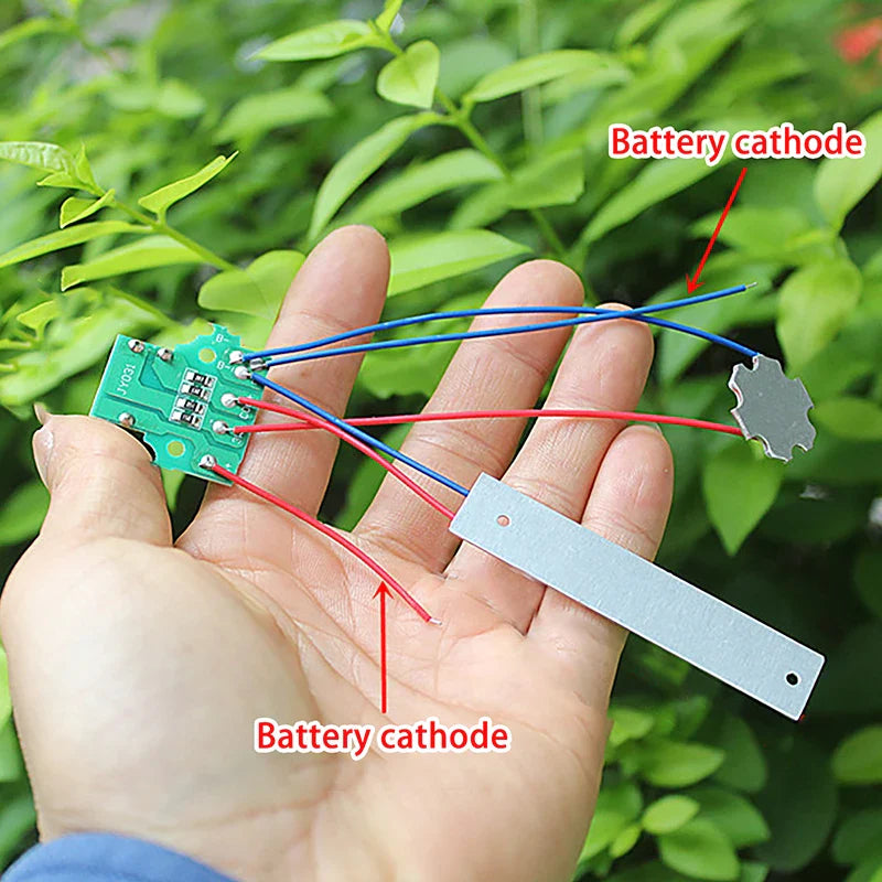 Dual LED Light Board with Switch DC 3.7–5V DIY Lamp Module