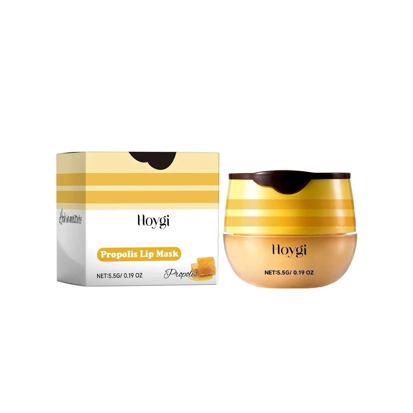 Propolis lip mask fades lip lines anti-crack protection lip balm moisturizes hydrating and lip care lip mask Peaceful Pleasures Health and Wellness 1ps