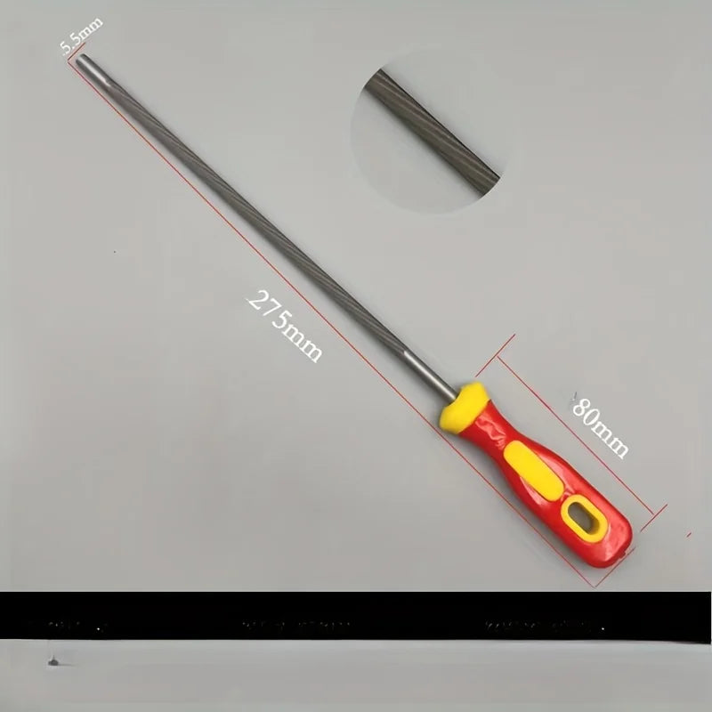 Handle Saw Chain File Logging 4 0 8 Diameter Electric Small Round