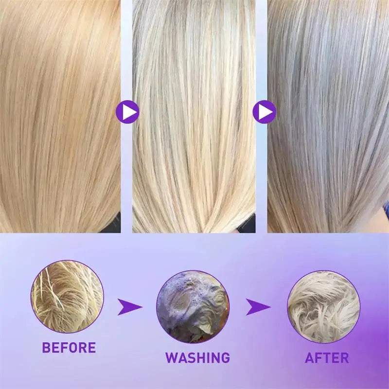 Magic Lock Purple Toning Hair Mask – Anti-Brass Blonde & Silver