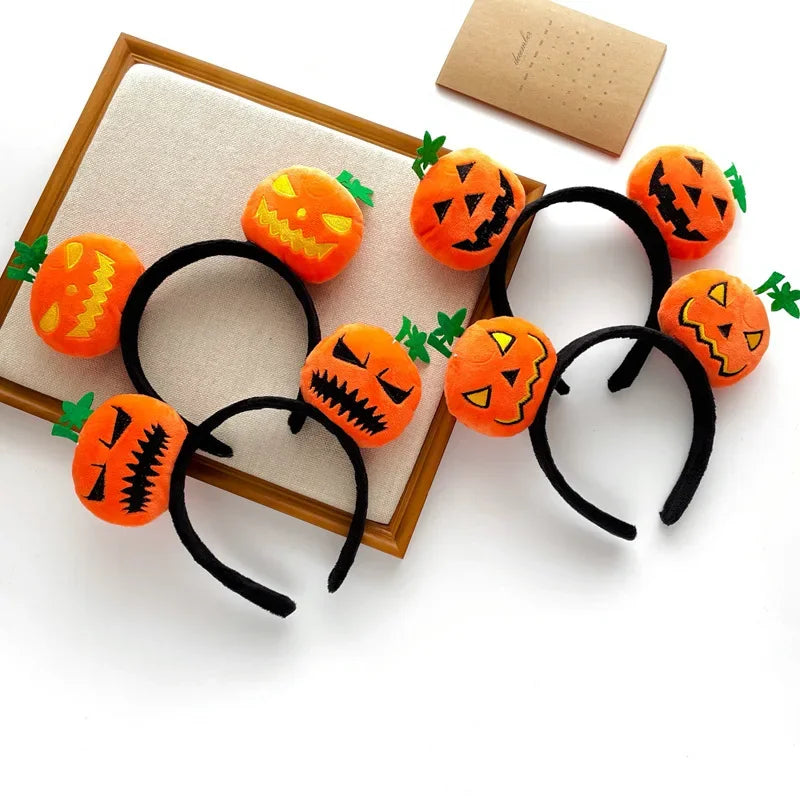 Halloween Devil Horn Headband – Costume Party Hair Hoop