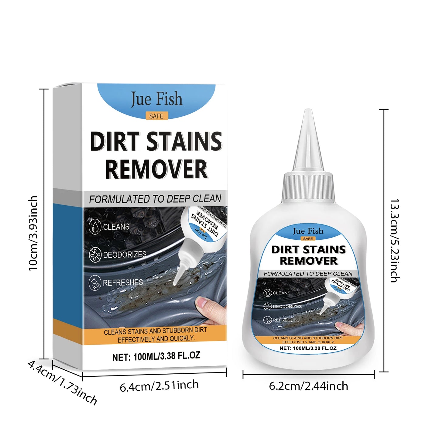 Multipurpose Stain Remover Gel | Grease, Rust & Grime Cleaner