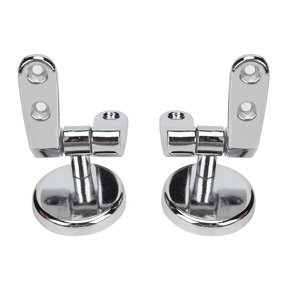 Toilet Seat Hinge Repair Kit – Universal Zinc Alloy Replacement