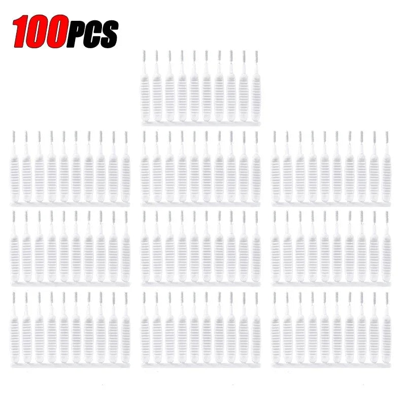 Micro Nylon Shower Nozzle Cleaning Brush – 10 to 100 Pack