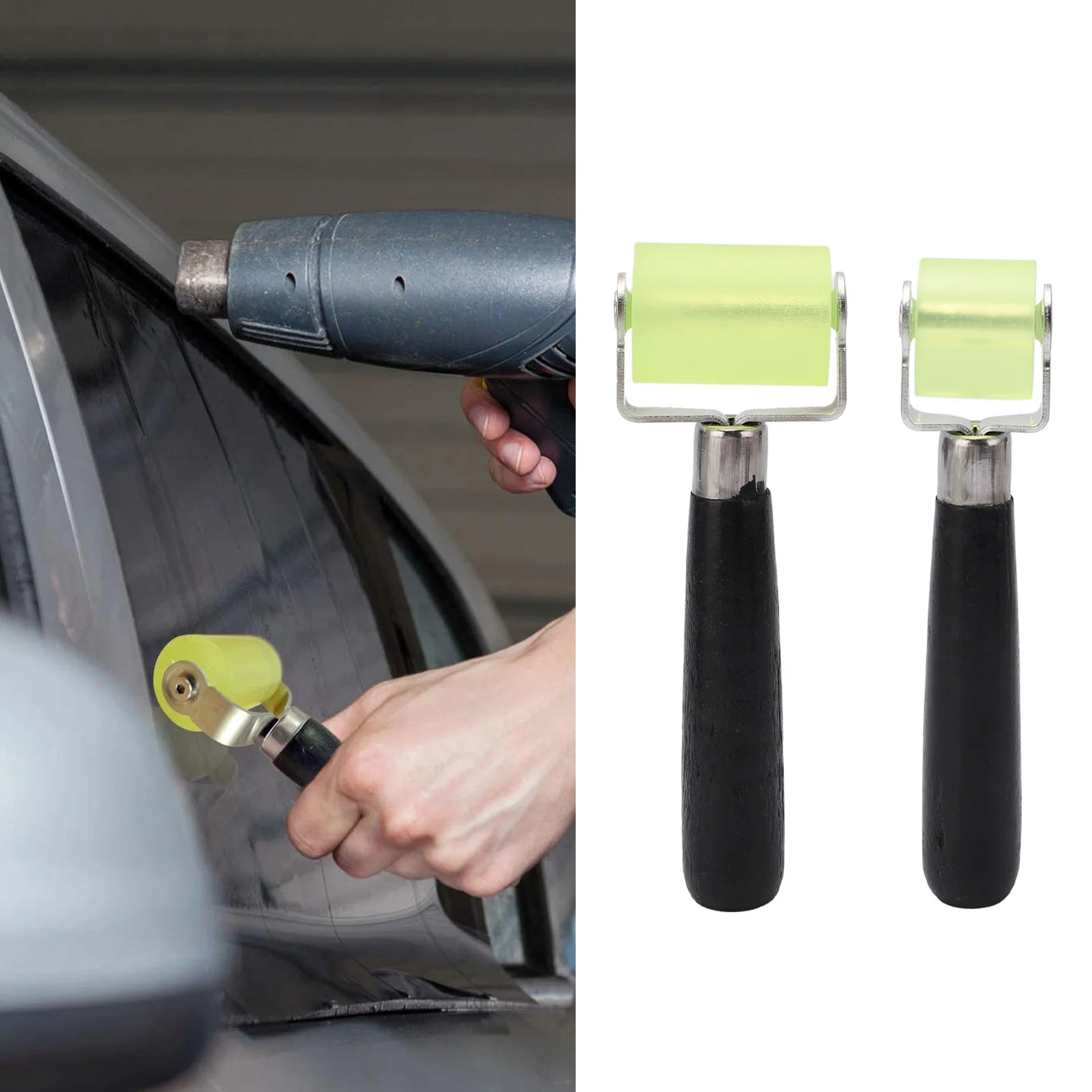 Car Sound Deadening Roller Installation Roller Sound Deadening Roller Soundproof Deadener Installation Application Tool for Car Peaceful Pleasures Health and Wellness
