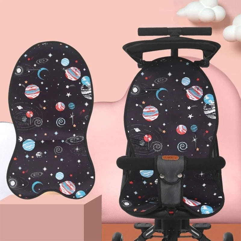Baby Stroller Seat Liner Pad | Soft Cotton Cushion for Pram & Pushchair