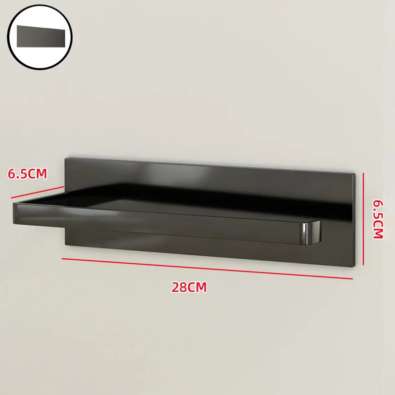 Magnetic Paper Towel Holder – No-Drill Wall Mount Shelf