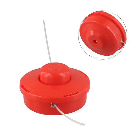 Replacement Petrol Cutter Trimmer Head Bump Feed Line Spool Red Black Peaceful Pleasures Health and Wellness