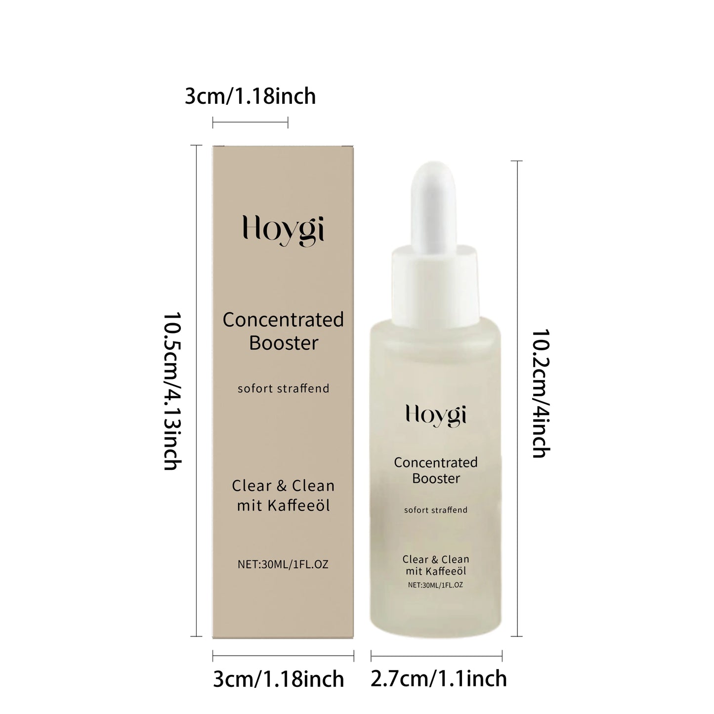Brightening Hydrating Facial Serum with Coffee Seed Oil 30ml