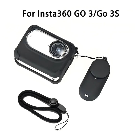 Silicone Case & Lens Cap for Insta360 GO 3 / GO 3S Camera Silicone Case Oasis Select