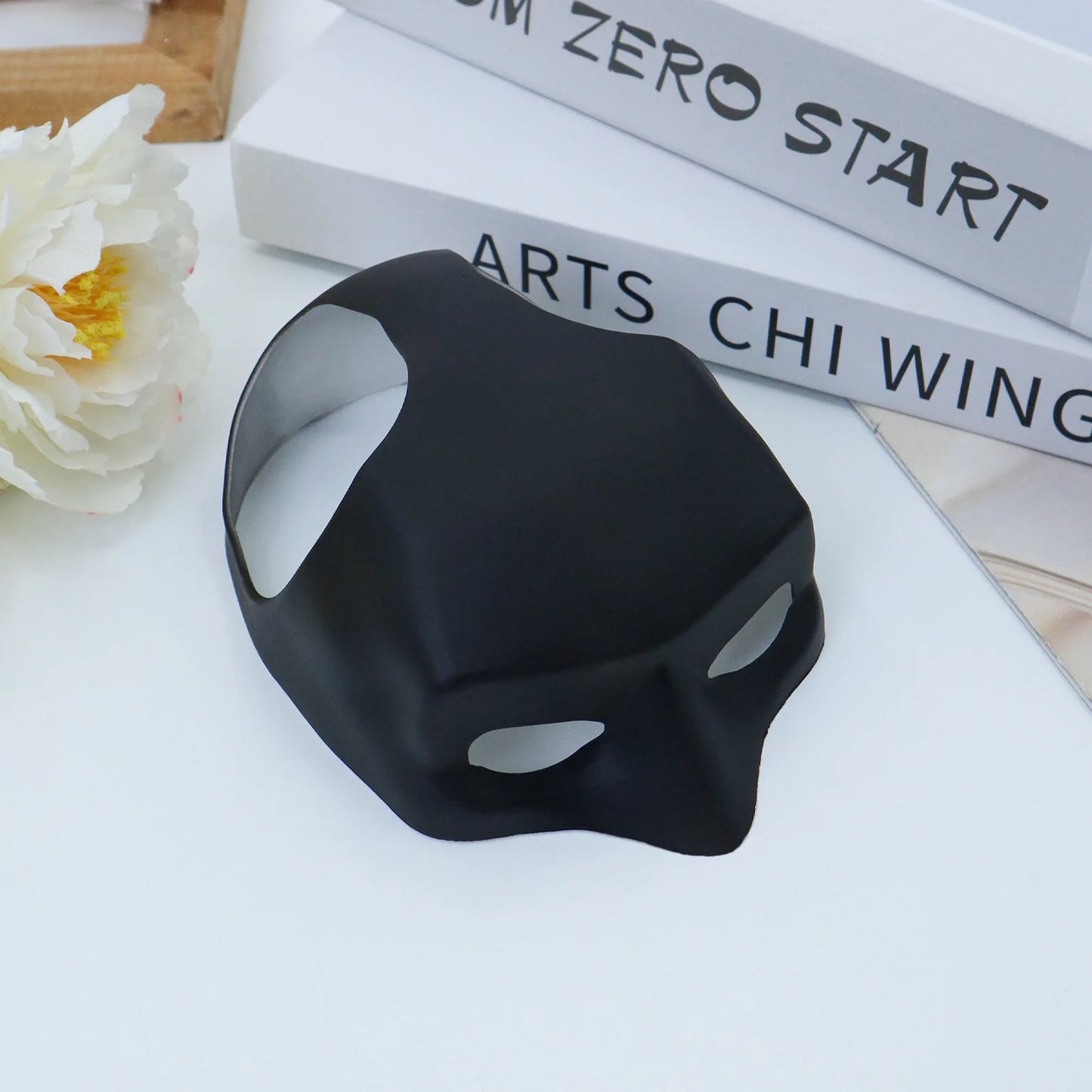3D Printed Cat Bat Mask | Halloween Cosplay & Pet Photo Prop
