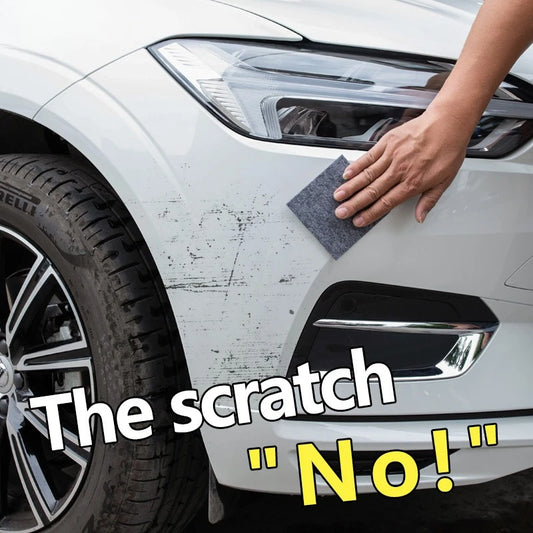 2Pcs Automobile Scratch Repair Cloth Metal Surface Polishing Cloth Nano-glossy Surface Scratch Quick Repair Tool Peaceful Pleasures Health and Wellness