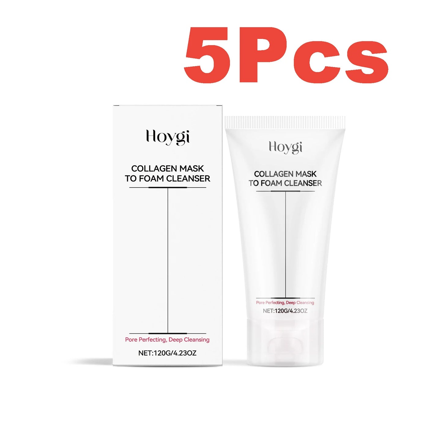 Collagen & Hyaluronic Acid Facial Cleanser – Hydrating Face Wash
