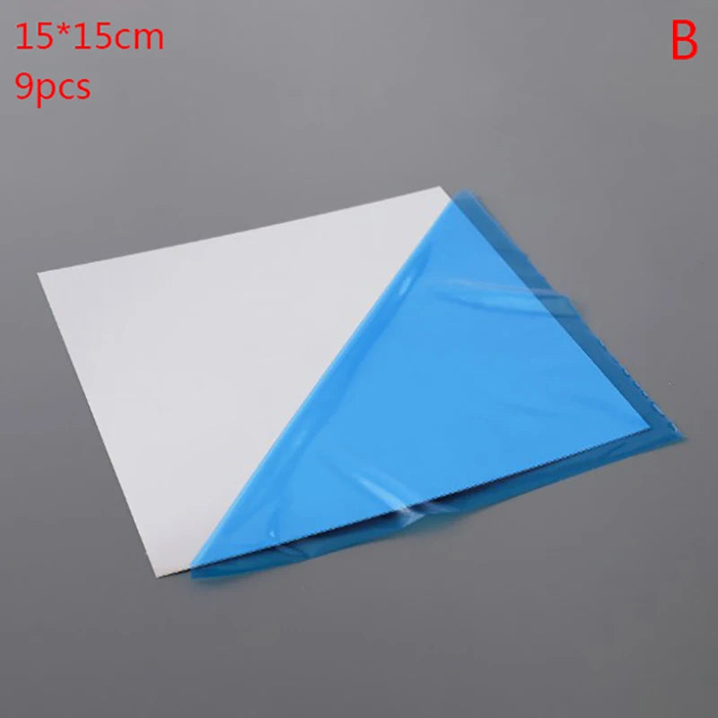 Self-Adhesive Square Mirror Wall Tiles – 15×15cm Stickers