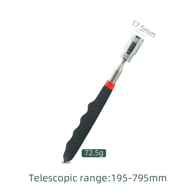 Extendable Magnetic Pickup Tool with LED Light | Flexible Grabber