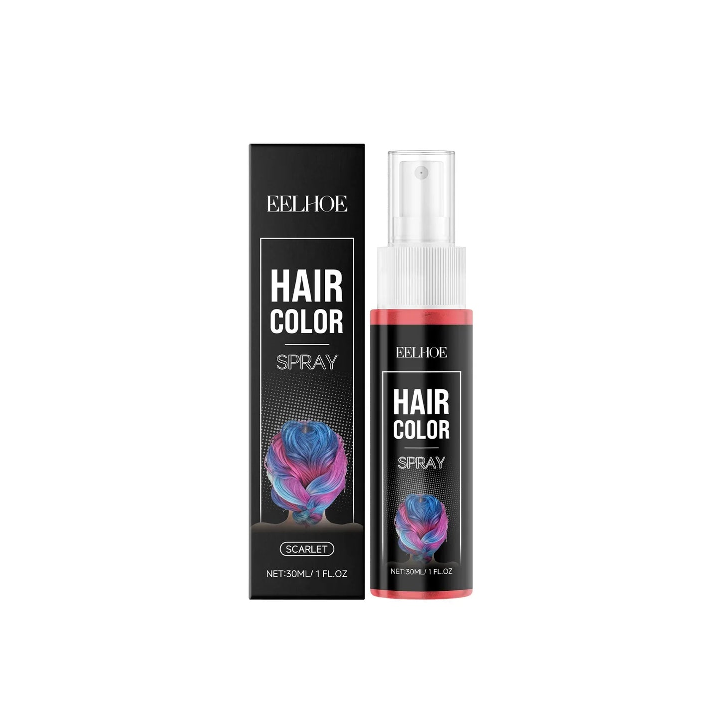 Purple Temporary Hair Color Spray – Washable & No Damage 30ml