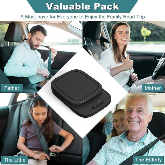Car Seat Belt Adjuster Clamp Shoulder Neck Locking Clip Protector Peaceful Pleasures Health and Wellness