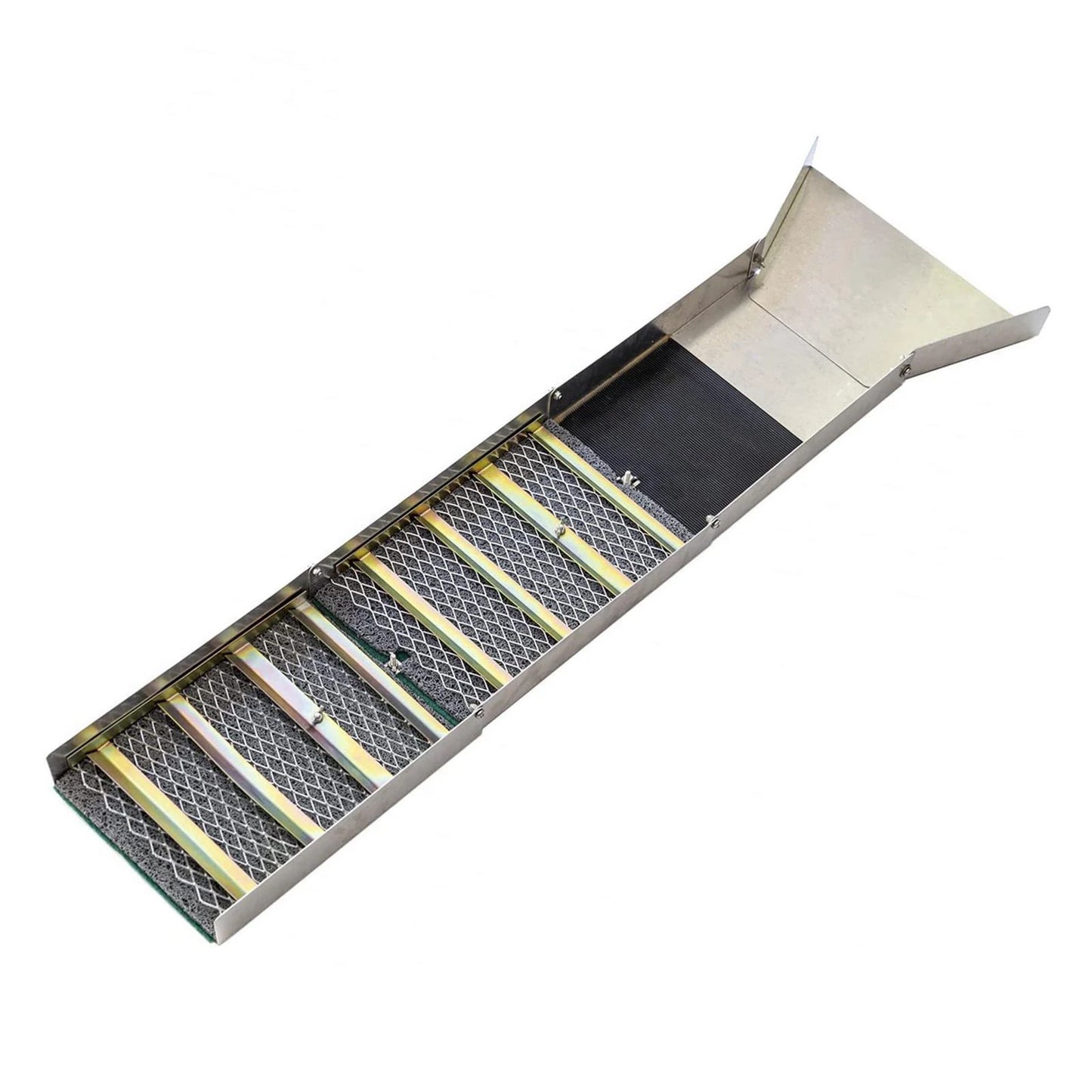 Folding Gold Sluice Box Aluminum Alloy Portable Mining Chute Panning