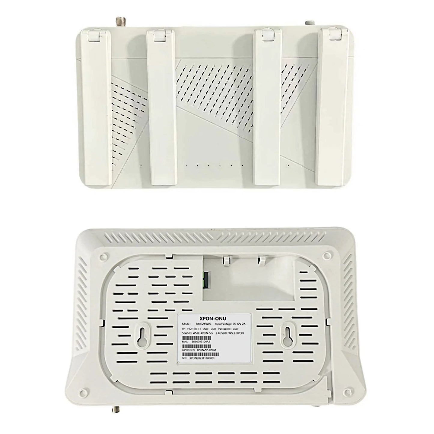 Tuoying Wi-Fi 6 ONU ONT All-in-One Dual-Band XPON VoIP CATV