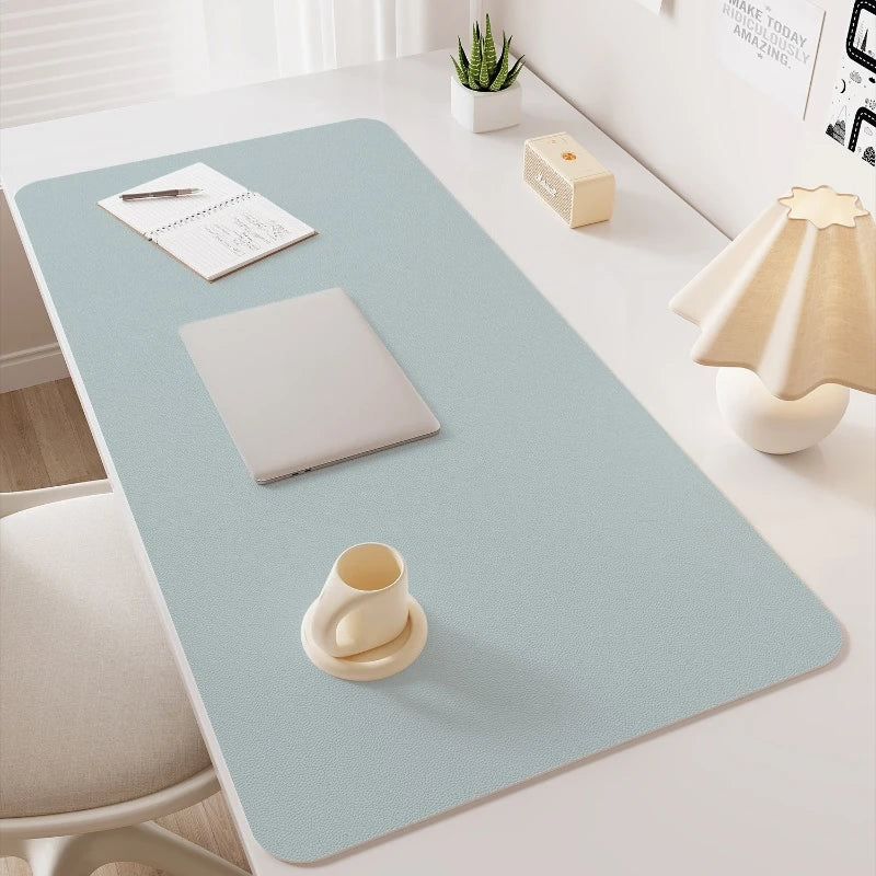 1pc Computer Accessories Solid Color Office Keyboard Desktop Mat Dormitory Study Desk Mat Peaceful Pleasures Health and Wellness