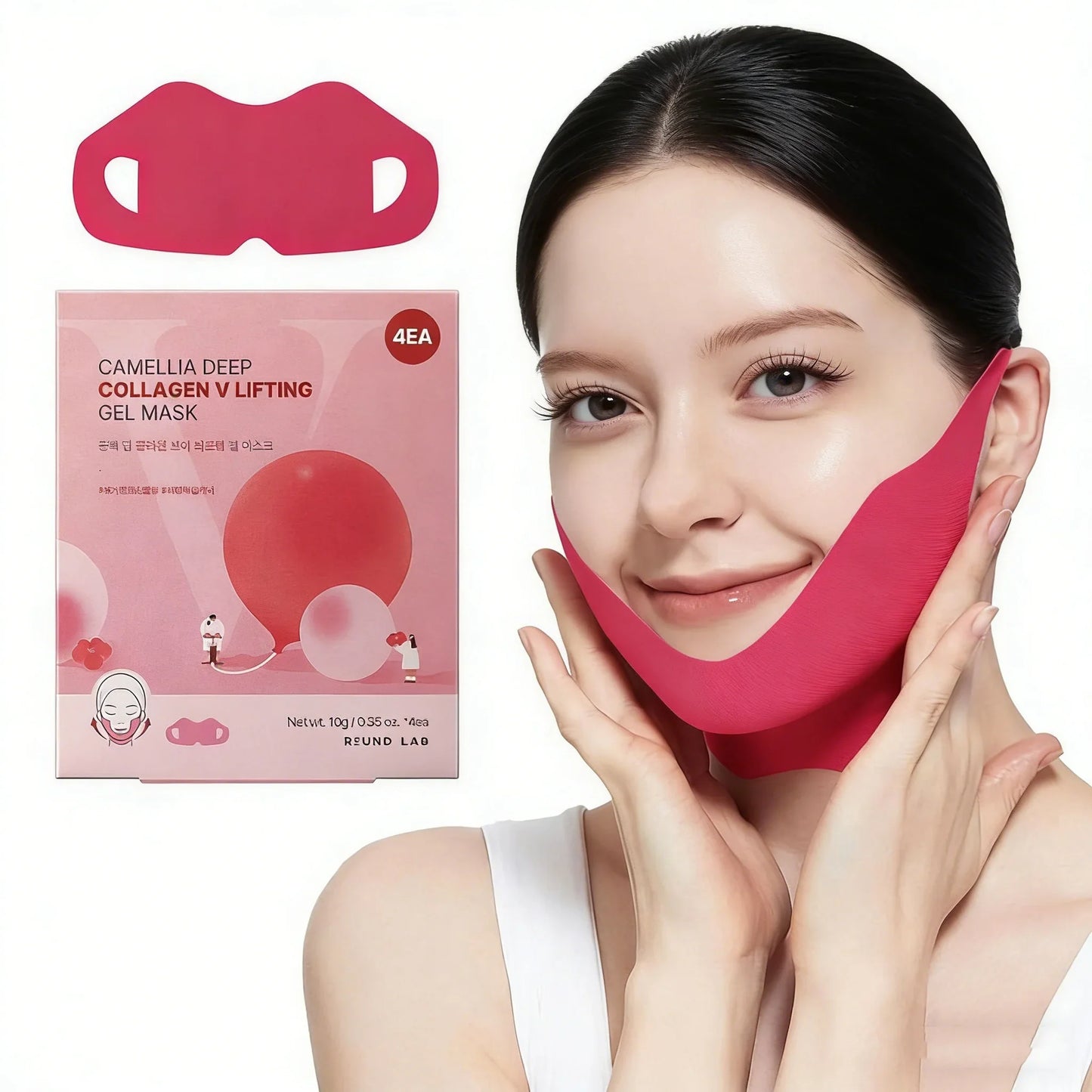 V-Lift Collagen Face Sculpting Mask – Firming & Contouring Band