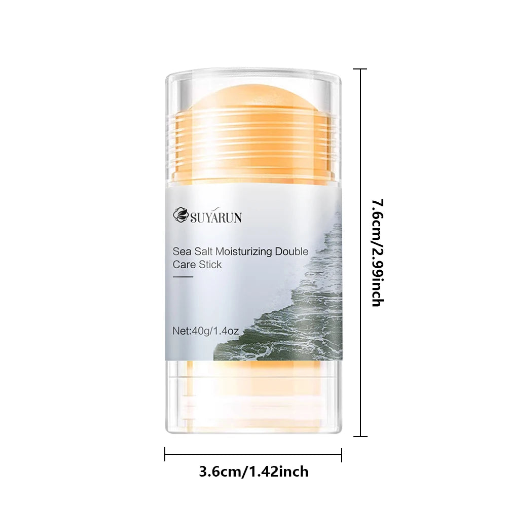 SUYARUN Sea Salt Foot Cream Stick - Exfoliating Moisturizer for Cracked Heels, Anti-Cracking Pedi Care, Natural Hydration. Peaceful Pleasures Health and Wellness