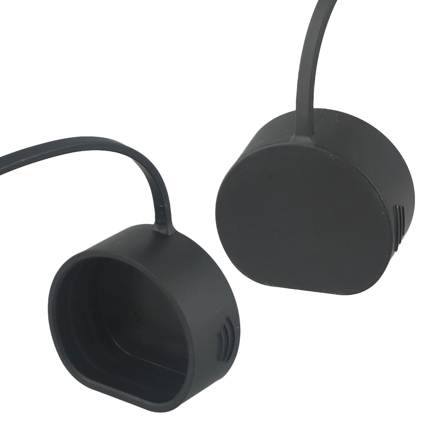 Electric Vehicle Charger Port Cover 2-Plug Protective PVC Electrical