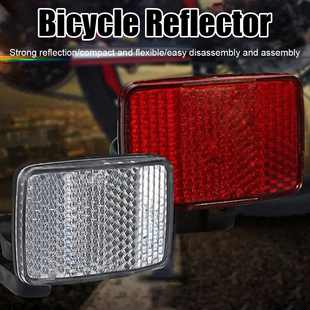 Bike Rear Reflector Safety Light Accessories Peaceful Pleasures Health and Wellness
