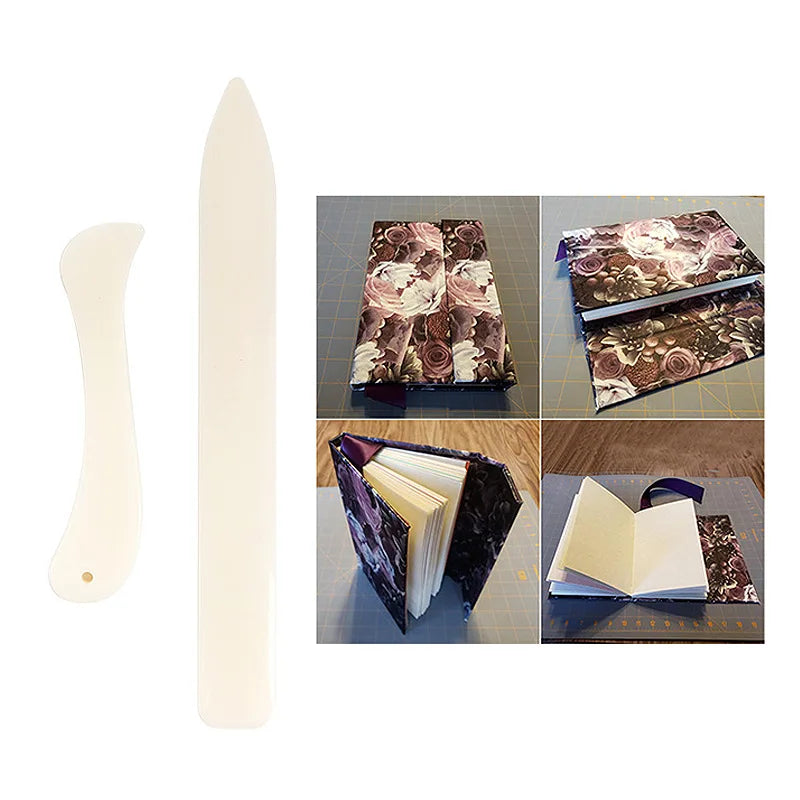 2-Piece Bone Folder Scoring & Creaser Tool Set | Paper Crafts