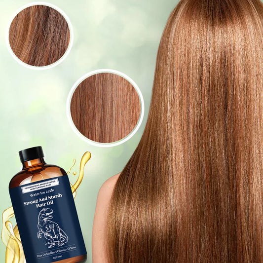 Hair Oil with Hyaluronic Acid, Olive & Coconut Oil | Soft & Shiny Hair Treatment Oil Oasis Select