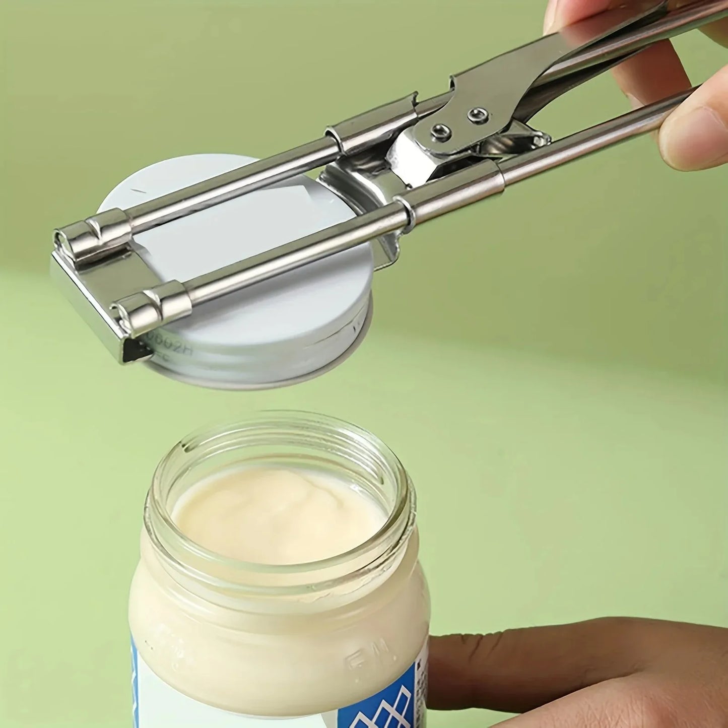 Adjustable Stainless Steel Jar Opener for Seniors & Tight Lids
