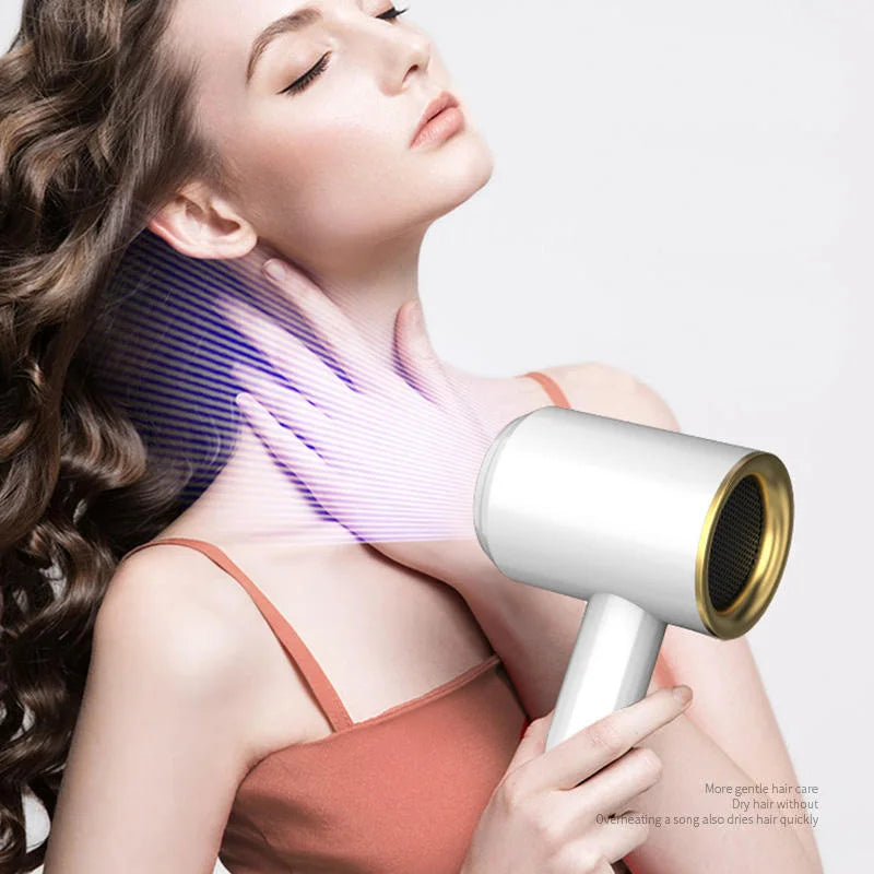 High Speed Hair Dryer Professional Salon Home High Power Dryer Two Speed Hair Styling Constant Temperature Hair Care Dryer Peaceful Pleasures Health and Wellness