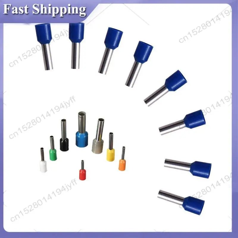 8000 PCS Wire Ferrules Crimp Connector Kit AWG 22-10 with Case Peaceful Pleasures Health and Wellness