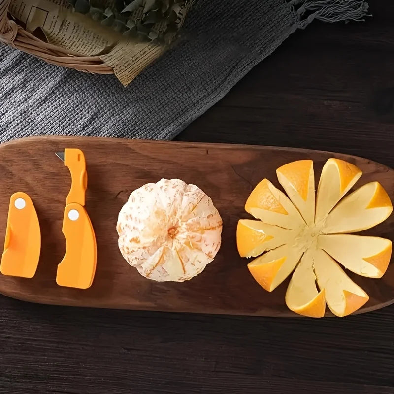 Multifunctional Orange Peeler Grapefruit Peeler Pomegranate Peeler Orange Fruit Cutter Fruit Knife Citrus Peeling Kitchen Tool Peaceful Pleasures Health and Wellness