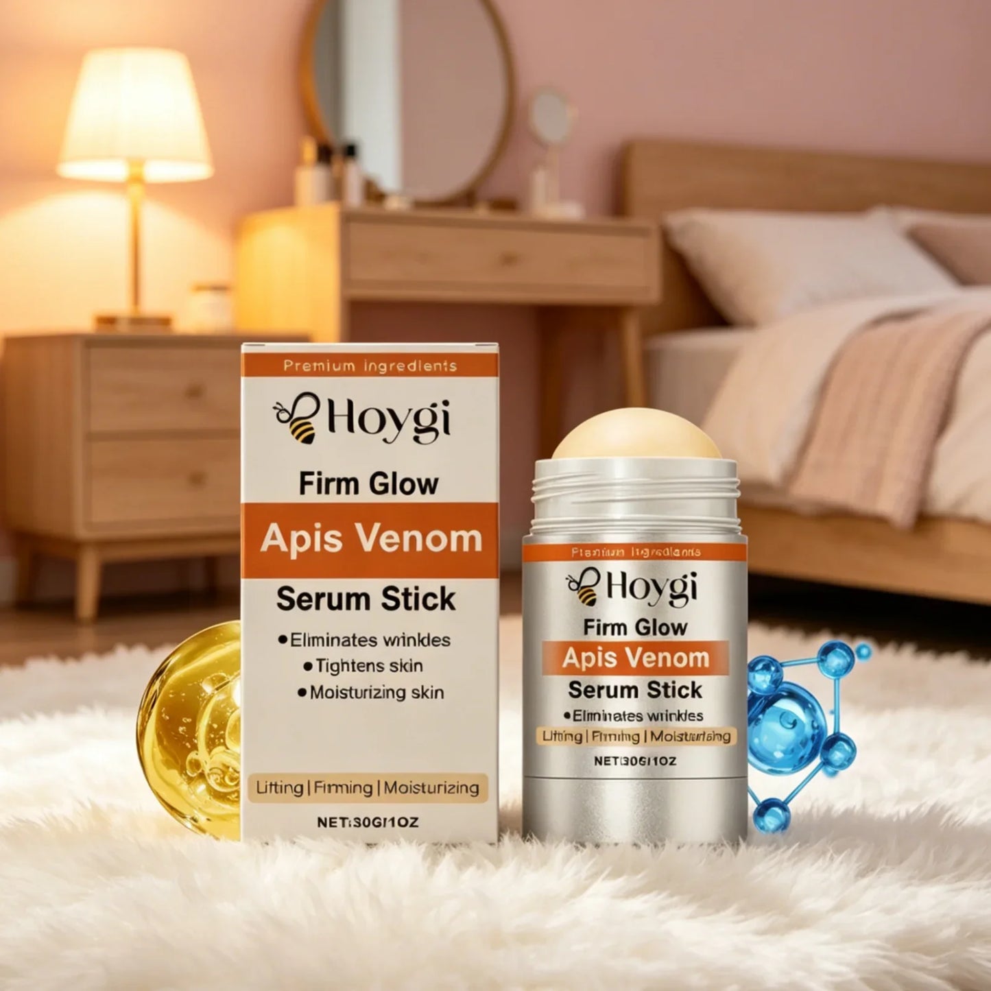 Hoygi Bee Venom Facial Serum Stick – Anti-Aging & Firming 30g