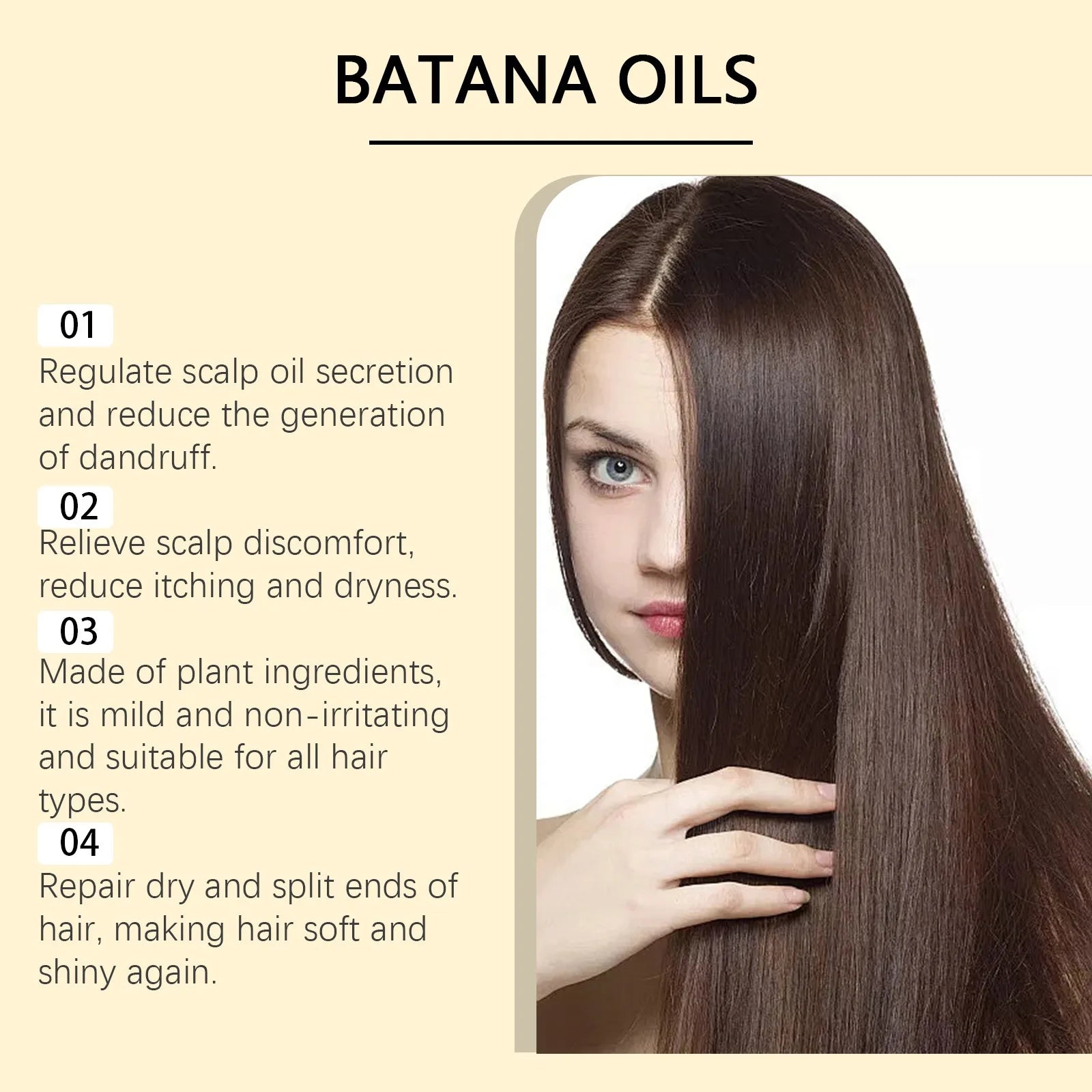 Batana Rosemary Hair Growth Oil – Scalp Nourish & Repair 100ml Hair Growth Oil Peaceful Pleasures Health and Wellness