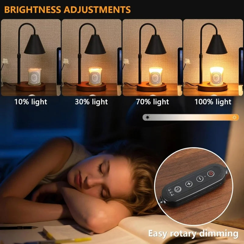 Candle Warmer Lamp with Timer & Dimmer | Wax Warmer Home Gift