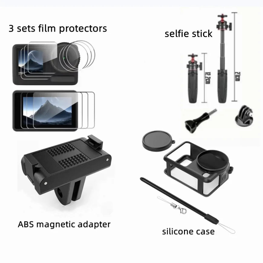 DJI Osmo Action 6 Accessories Kit – Waterproof Case & Filters
