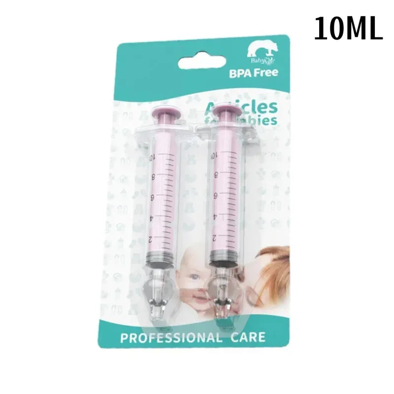 Baby Nasal Aspirator Nose Cleaner – Soft Silicone, 2pcs 10ml