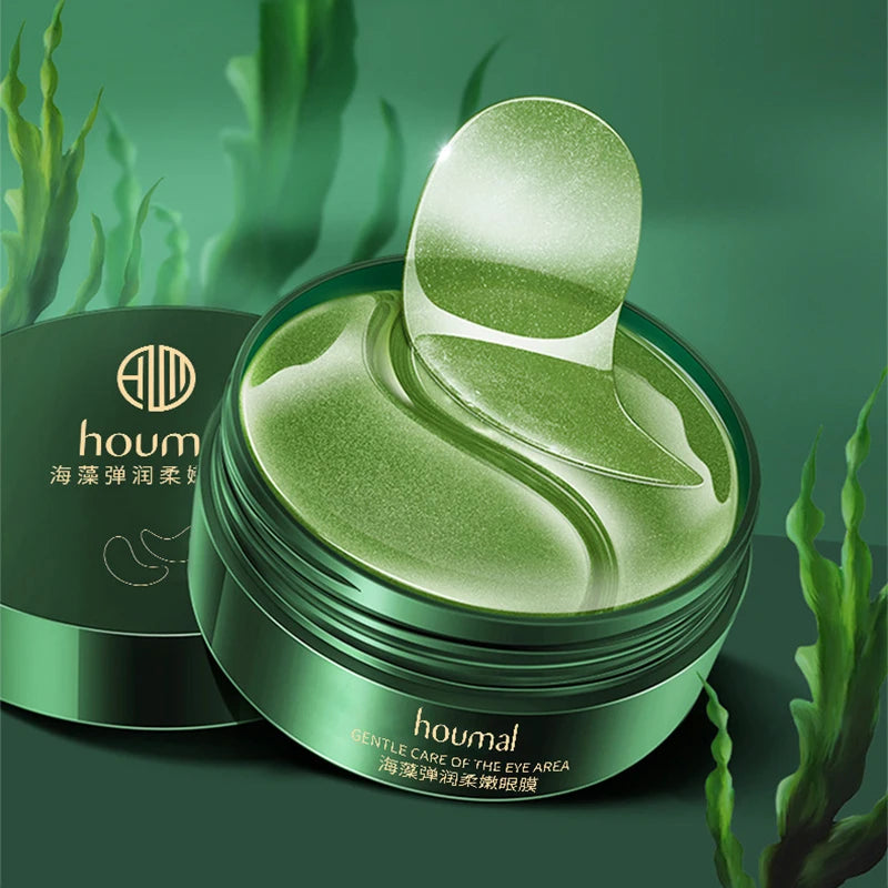 BIOAOUA Gold Collagen Eye Masks 60pcs – Dark Circles & Puffiness
