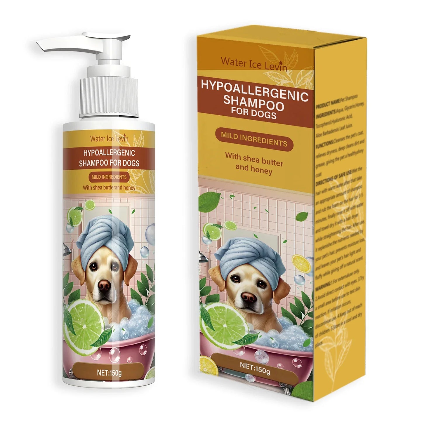 Pet Shampoo for Cats & Dogs – Deep Clean, Fresh Scent, Moisturizing