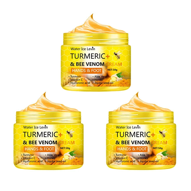 Turmeric Bee Venom Foot & Hand Repair Cream – 50g