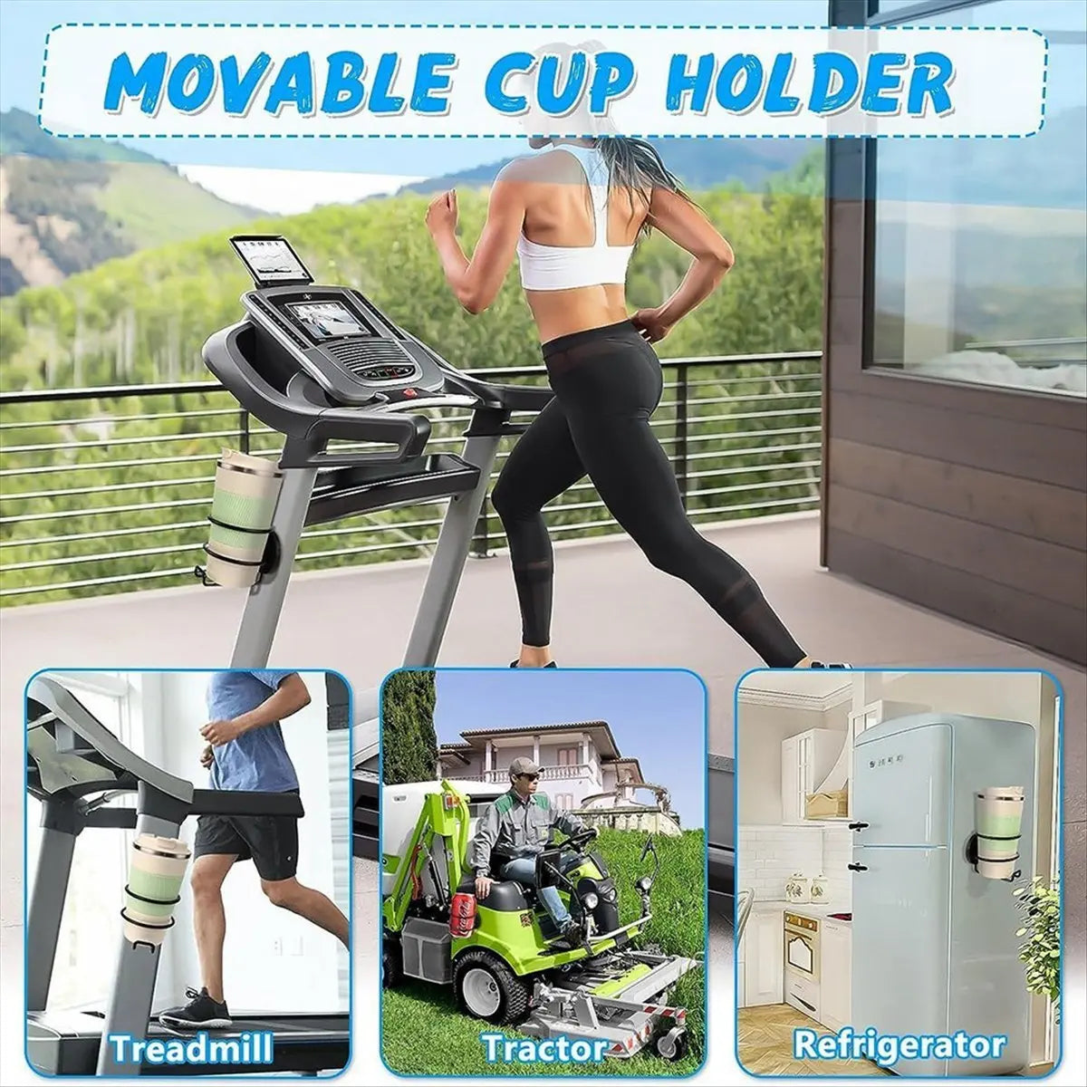 Magnetic Cup Holder for Boat, Car & Fridge | 3.5" Steel Peaceful Pleasures Health and Wellness