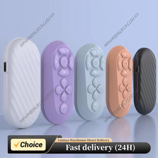 Wireless Camera Remote Control with Zoom Page Turner for iPhone & Android Wireless Video Scrolling Remote for Photo & Video Peaceful Pleasures Health and Wellness
