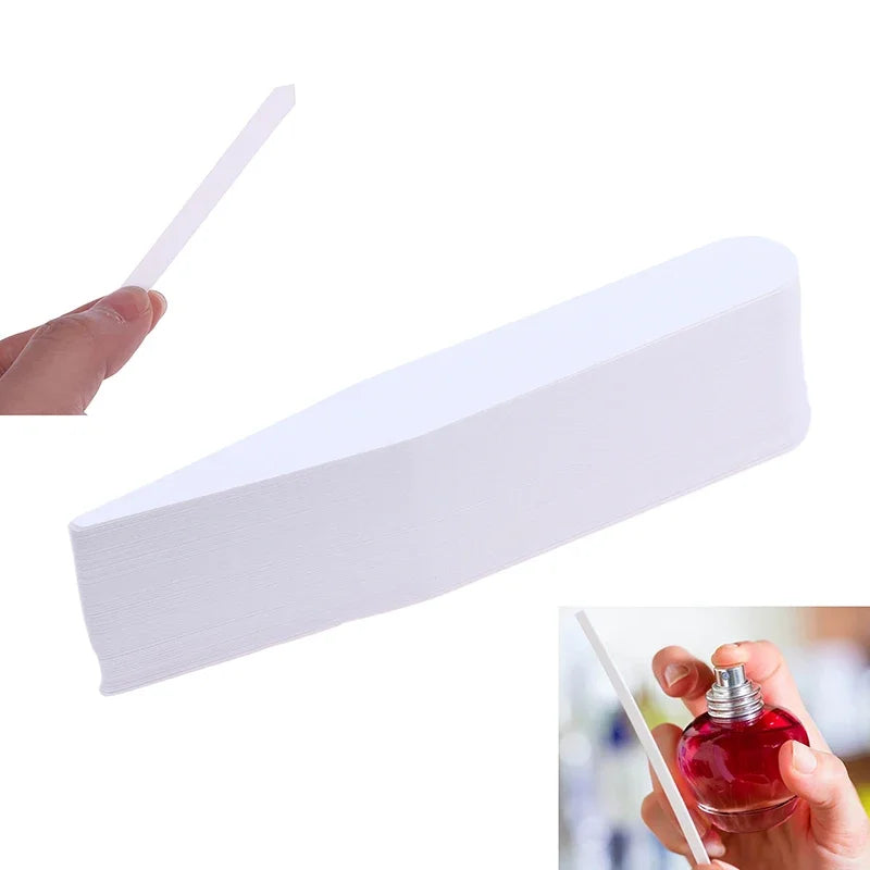 100pcs Perfume Test Strips Premium Test Bottle Tape For Testing Fragrances And Essential Oils Fragrance Aromatherapy Paper Peaceful Pleasures Health and Wellness