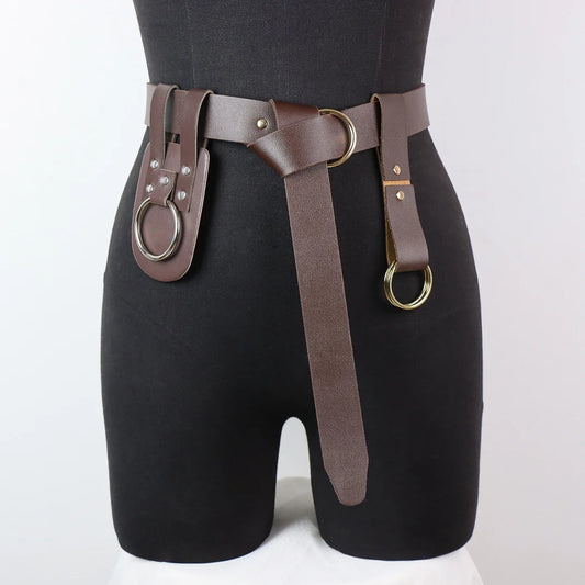 Medieval Viking Knight Belt Retro Hiking Skirt Clip Coaplay Dress Up Peaceful Pleasures Health and Wellness